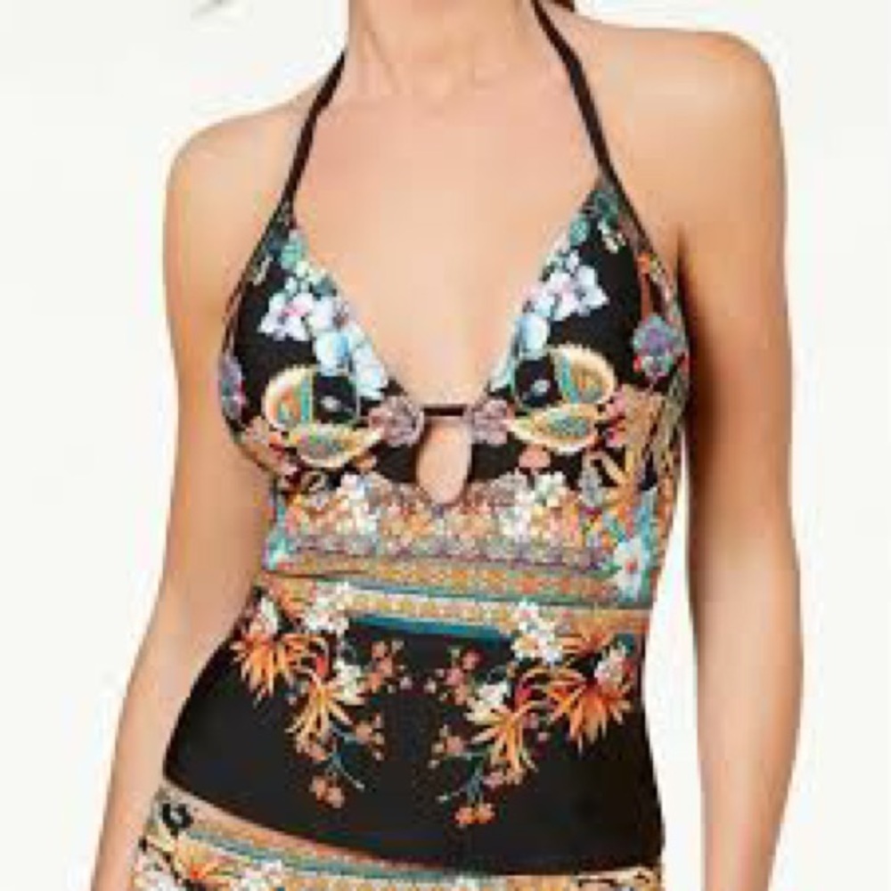Kenneth Cole Tummy Toner Tankini Swimwear NWOT